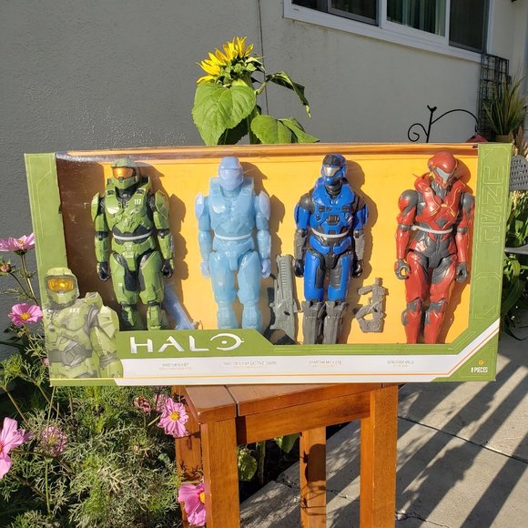 Halo Toys New Set Of 4 Halo Master Chief 2 Action Figures Figure